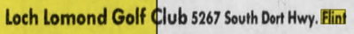 Loch Lomond Golf Club - May 1988 Mention